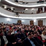 Na scenie Teatru Śląskiego zorganizowano pierwszą odsłonę Śląskiego Stołu - galeria