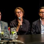 Na scenie Teatru Śląskiego zorganizowano pierwszą odsłonę Śląskiego Stołu - galeria