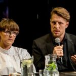 Na scenie Teatru Śląskiego zorganizowano pierwszą odsłonę Śląskiego Stołu - galeria