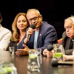 Na scenie Teatru Śląskiego zorganizowano pierwszą odsłonę Śląskiego Stołu - galeria