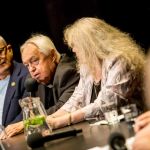 Na scenie Teatru Śląskiego zorganizowano pierwszą odsłonę Śląskiego Stołu - galeria