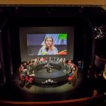 Na scenie Teatru Śląskiego zorganizowano pierwszą odsłonę Śląskiego Stołu - galeria