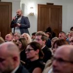 Na scenie Teatru Śląskiego zorganizowano pierwszą odsłonę Śląskiego Stołu - galeria