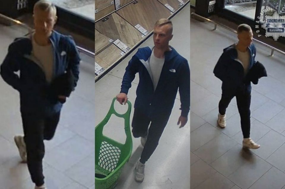 Kradzież w markecie w Katowicach. Rozpoznajesz tego mężczyznę? - galeria