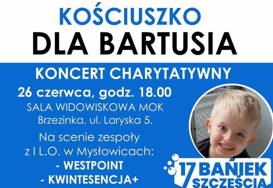 "Kościuszko dla Bartusia" - koncert charytatywny - galeria