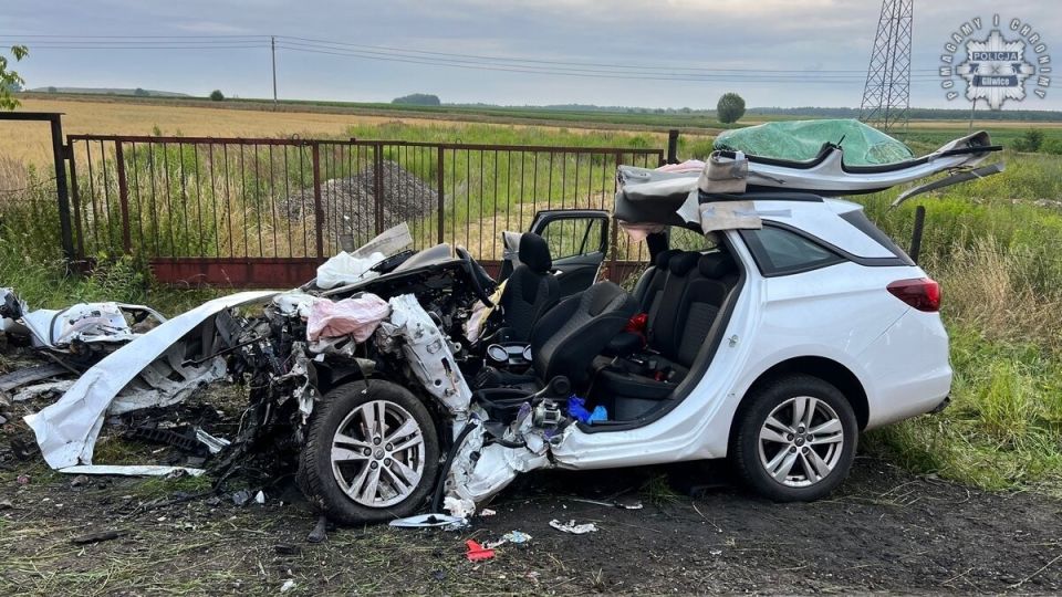 Tragedia na drodze w powiecie gliwickim. Zginął 26-latek - galeria