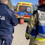 14-latek przygnieciony przez konar drzewa w Miasteczku Śląskim. Chłopiec trafił do szpitala - galeria