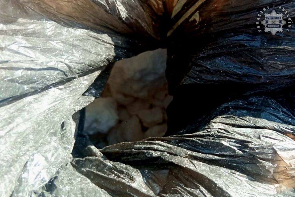 Amfetamina w plecaku i policyjna zasadzka w Sosnowcu - galeria