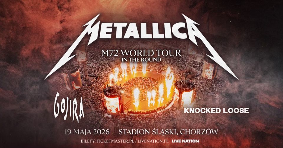 METALLICA M72 WORLD TOUR - galeria