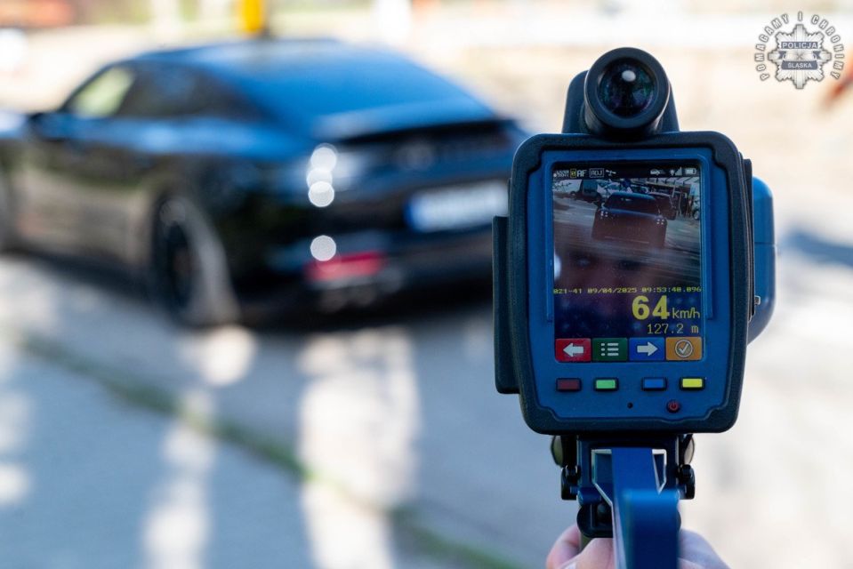 Ogólnopolskie działania 'Prędkość' - mandaty, wnioski i zatrzymane prawa jazdy - galeria