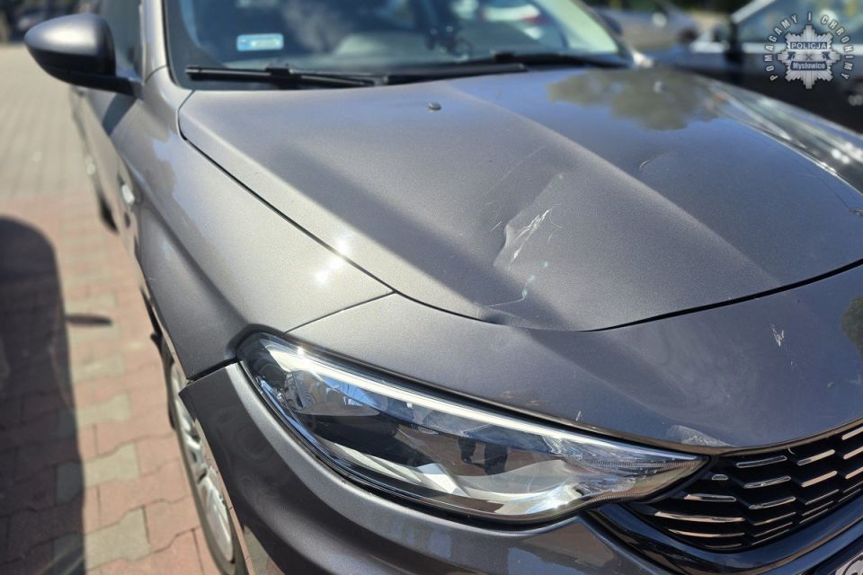 W Mysłowicach doszło do groźnego wypadku z udziałem rowerzysty [FILM] - galeria