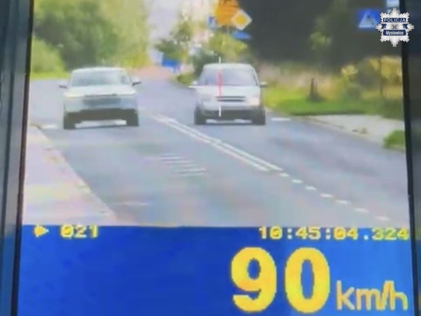 21-latka ukarana za przekroczenie prędkości o 40 km/h w Mysłowicach - galeria