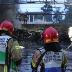 Pożar hali z elektroodpadami w Gliwicach. 69 strażaków walczyło z ogniem [FOTO] - galeria