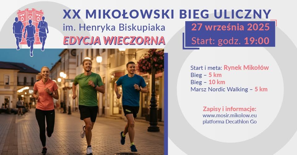 XX Mikołowski Bieg Uliczny im. Henryka Biskupiaka - galeria