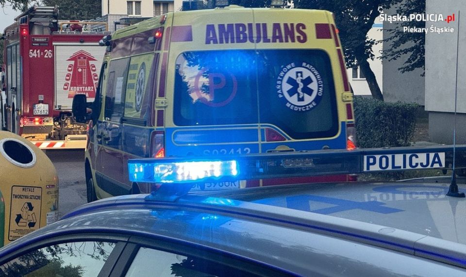 Tragiczna śmierć na Osiedlu Wieczorka w Piekarach Śląskich. Policja bada przyczyny zgonu dwóch osób - galeria