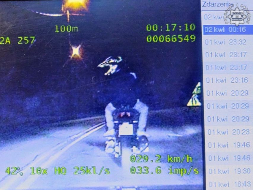 Zaskakująca kontrola drogowa – 14-latek kierował motocyklem, 11-latek pasażerem - galeria