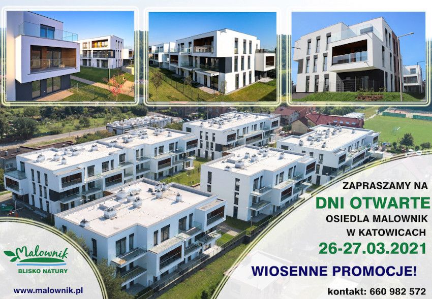 DNI OTWARTE nowego osiedla Malownik. Na odwiedzających czekają wiosenne promocje! - galeria