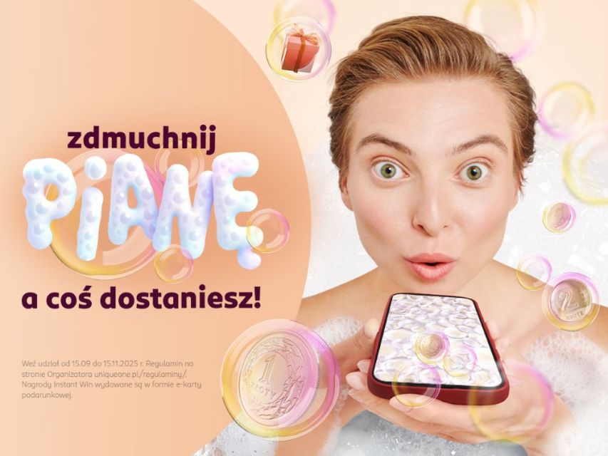 Zdmuchnij pianę w apce Rossmanna - galeria