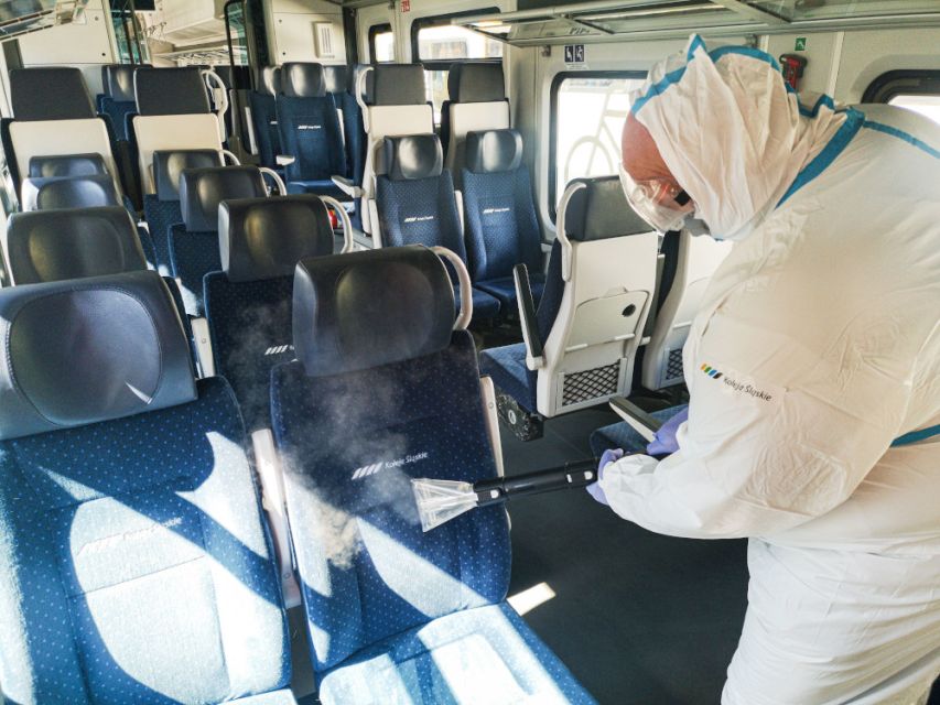 Koleje Śląskie podkręcają temperaturę! - sucha para kolejnym rozwiązaniem śląskiego przewoźnika - galeria