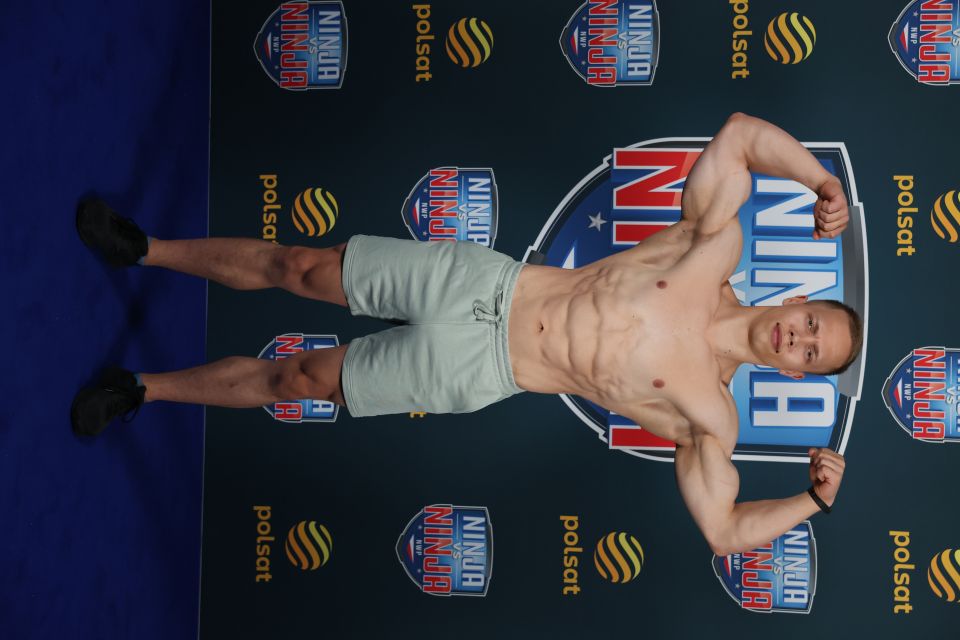 Szymon Rapacz z Sosnowca na torze 5 odc. „Ninja vs Ninja” dziś w Polsacie! - galeria