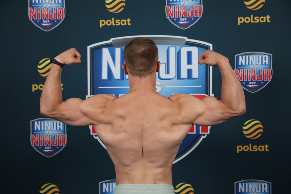 Szymon Rapacz z Sosnowca na torze 5 odc. „Ninja vs Ninja” dziś w Polsacie! - galeria