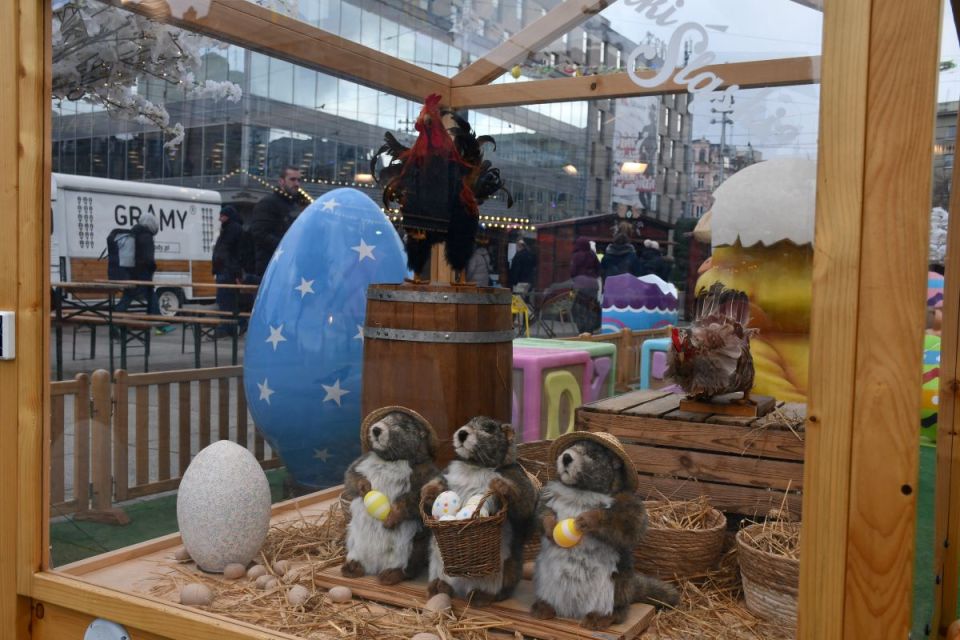 Wielkanocny klimat w sercu województwa - Jarmark Wielkanocny 2025 w Katowicach! - galeria