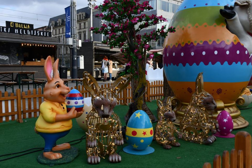 Wielkanocny klimat w sercu województwa - Jarmark Wielkanocny 2025 w Katowicach! - galeria