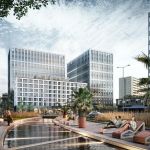 Firma Vastint Polska zaprezentowała wizualizację kompleksu budynków Nova Silesia. 