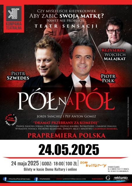 TEATR SENSACJI – SPEKTAKL „PÓŁ NA PÓŁ” - galeria
