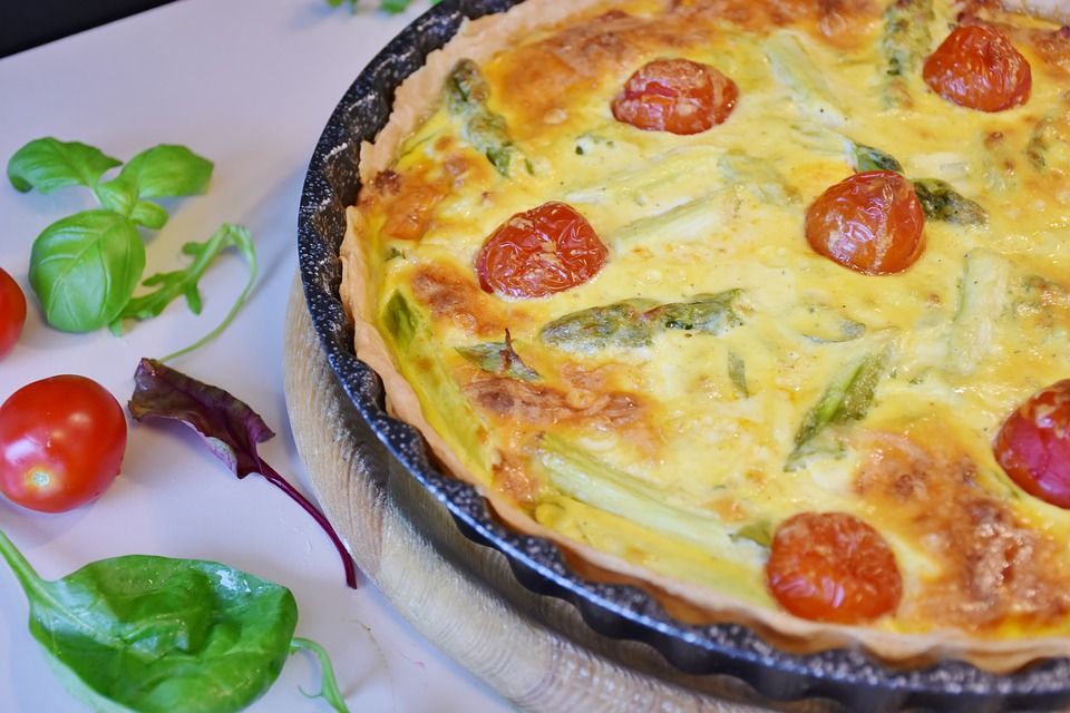 Quiche ze szparagami - galeria