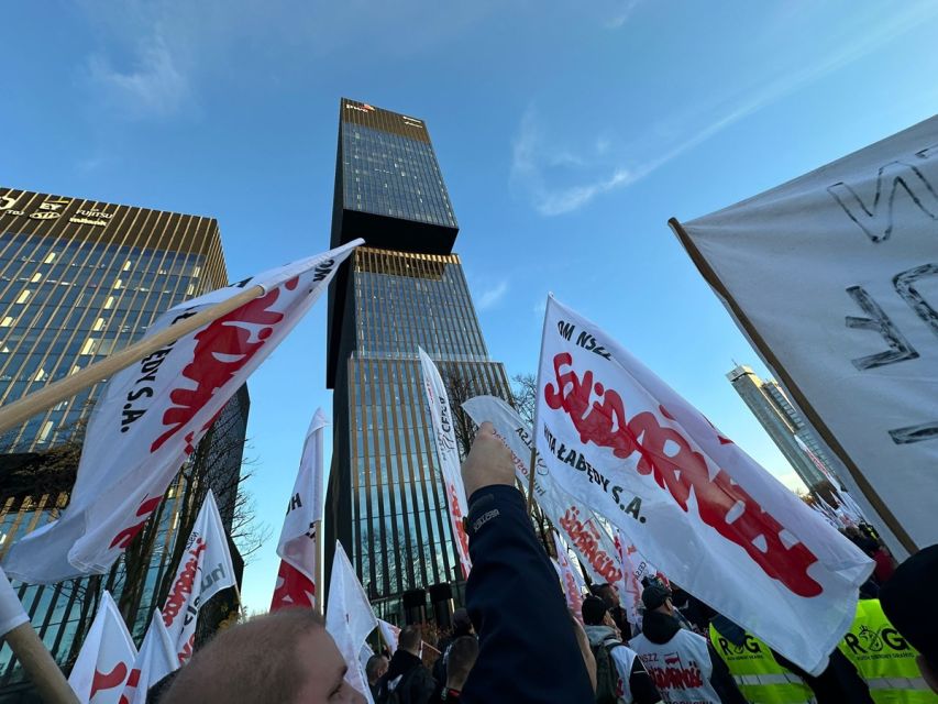 Protest na Śląsku: Przemysł, miejsca pracy i sprzeciw wobec Zielonego Ładu - galeria
