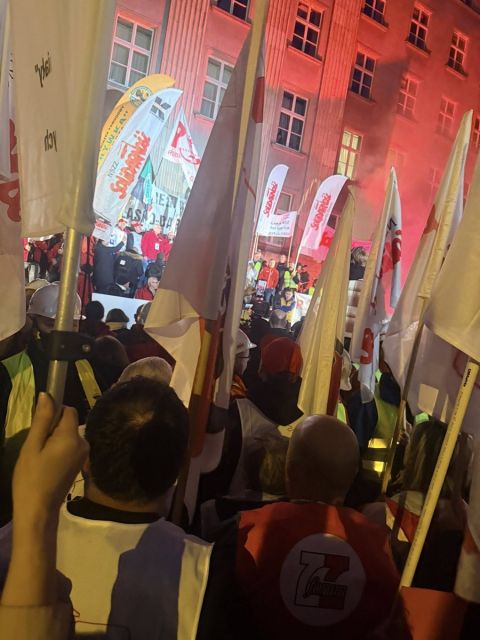 Protest na Śląsku: Przemysł, miejsca pracy i sprzeciw wobec Zielonego Ładu - galeria