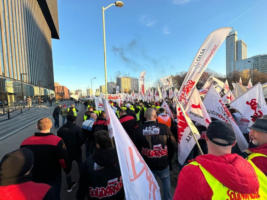 Protest na Śląsku: Przemysł, miejsca pracy i sprzeciw wobec Zielonego Ładu - galeria