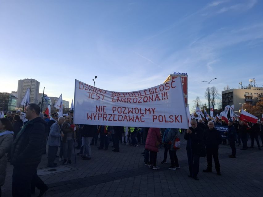 Protest na Śląsku: Przemysł, miejsca pracy i sprzeciw wobec Zielonego Ładu - galeria