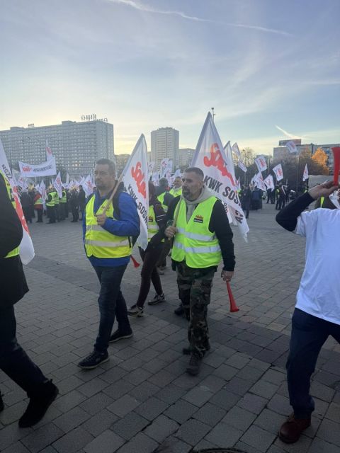 Protest na Śląsku: Przemysł, miejsca pracy i sprzeciw wobec Zielonego Ładu - galeria