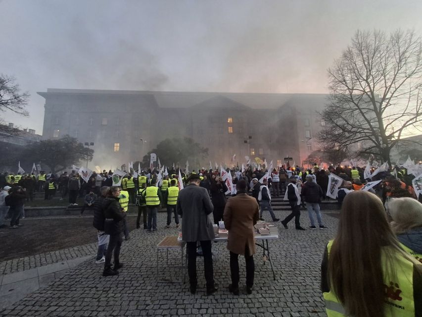 Protest na Śląsku: Przemysł, miejsca pracy i sprzeciw wobec Zielonego Ładu - galeria