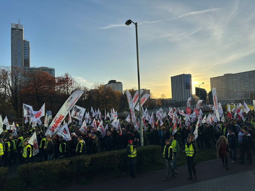 Protest na Śląsku: Przemysł, miejsca pracy i sprzeciw wobec Zielonego Ładu - galeria