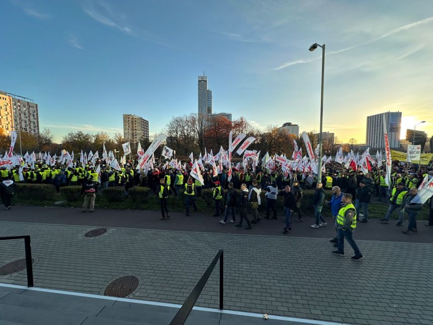 Protest na Śląsku: Przemysł, miejsca pracy i sprzeciw wobec Zielonego Ładu - galeria
