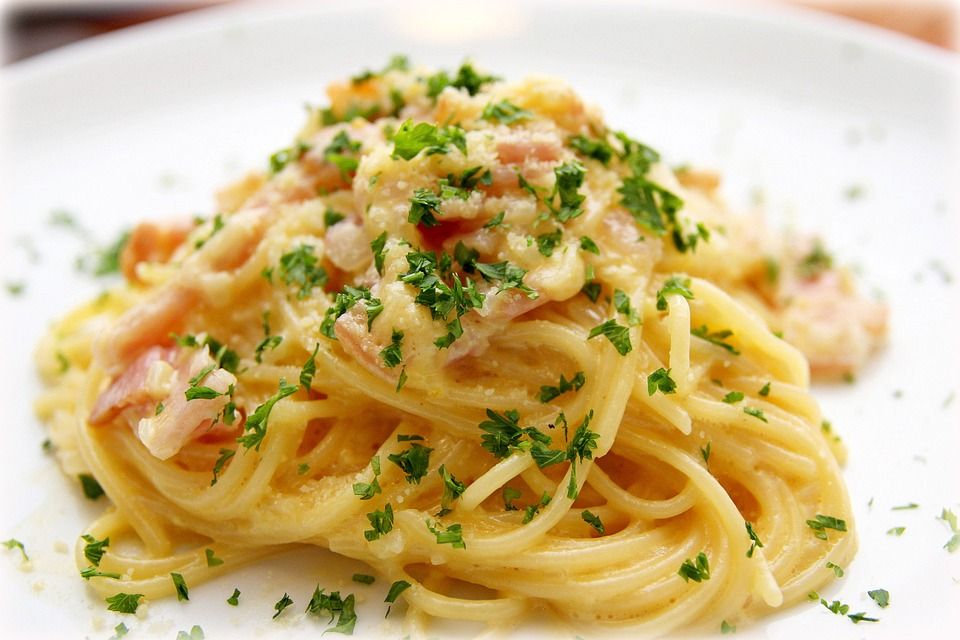 Spaghetti a la carbonara - galeria