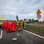 Poważny wypadek na DTŚ. Jedna osoba wypadła z pojazdu - ku przestrodze! [ZDJĘCIA] - galeria
